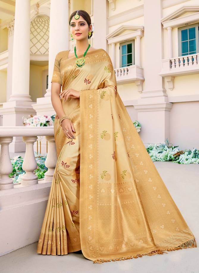 B FINE KADHWA WEAVE Latest Fancy Designer Party And Wedding Wear Stylish Heavy Silk Saree Collection